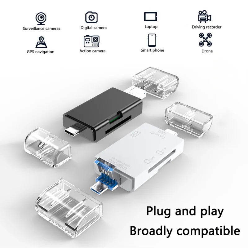DataSwift Hub - 6-in-1 Card Reader