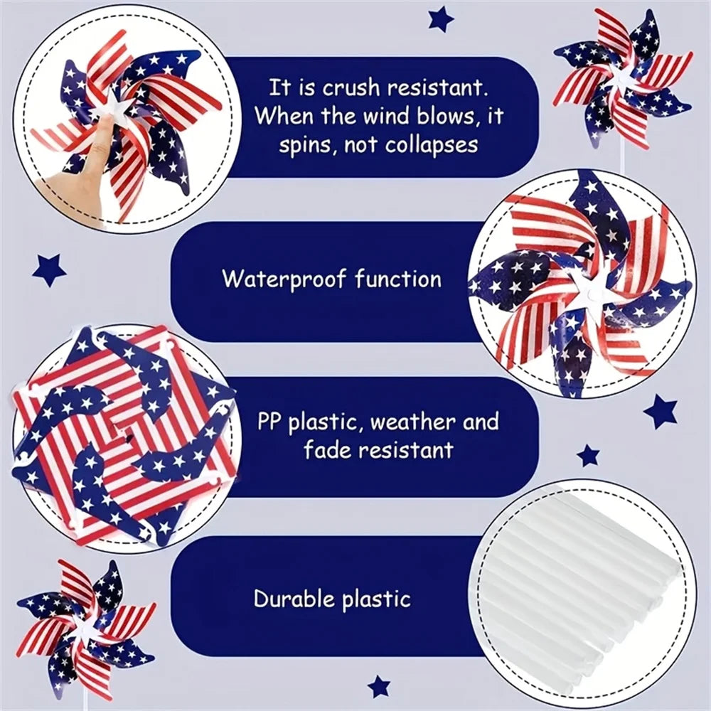 FreedomTwist - Patriotic Wind Spinners