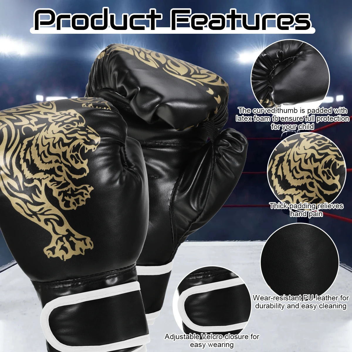 PowerPunch - Boxing Gloves for Adults & Kids