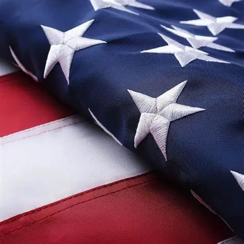 PatrioMax - Embroidered USA Flag