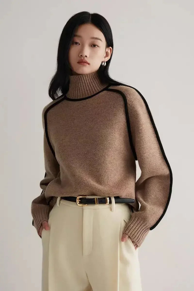 Emilie - Soft Cashmere Turtleneck