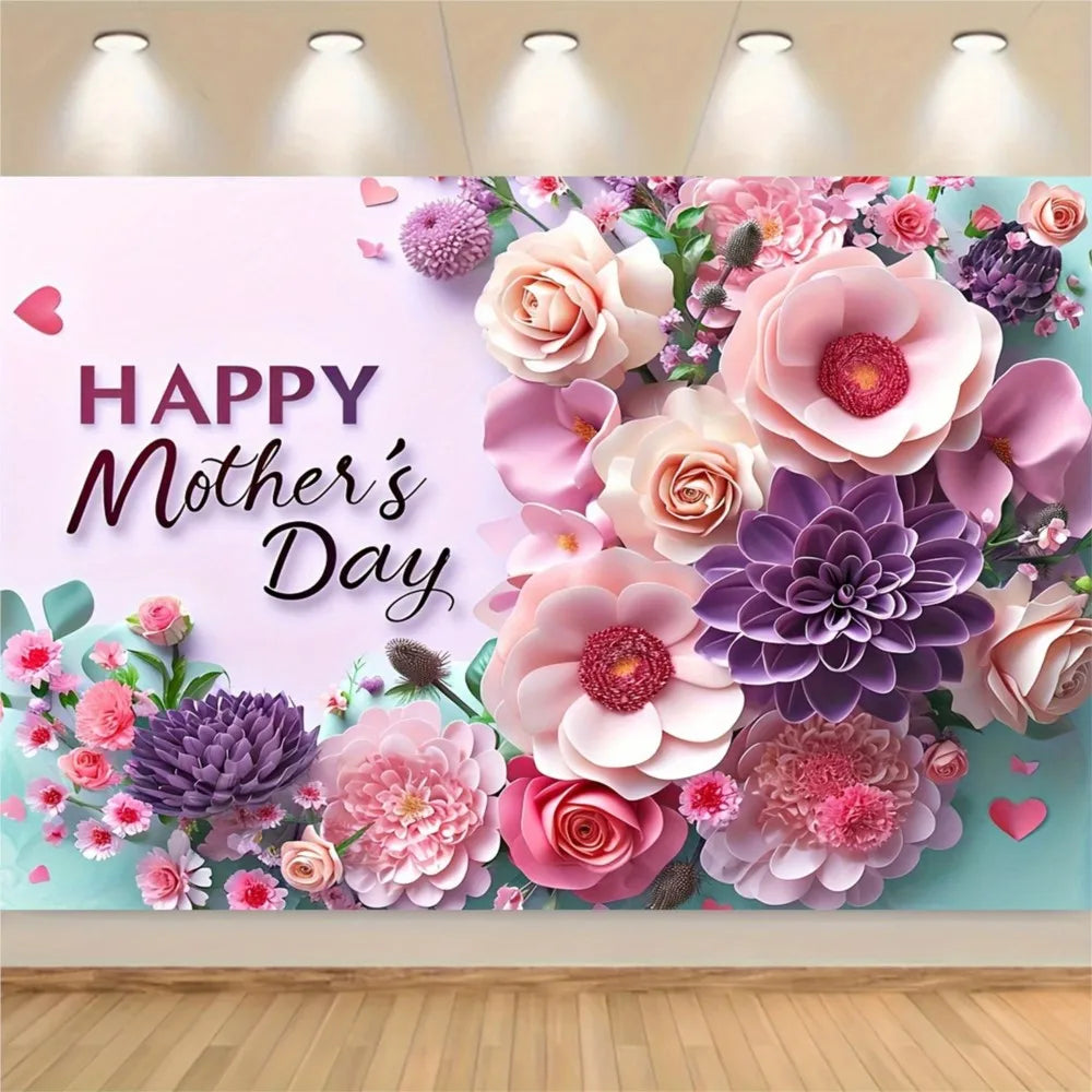 CherishMoments - Mother's Day Backdrop