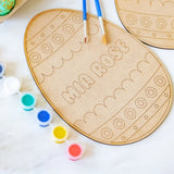 Modeggs - Personalized Wooden Easter Egg Painting Kit