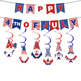 PatrioticWhirl - 4th of July Gnome Decor
