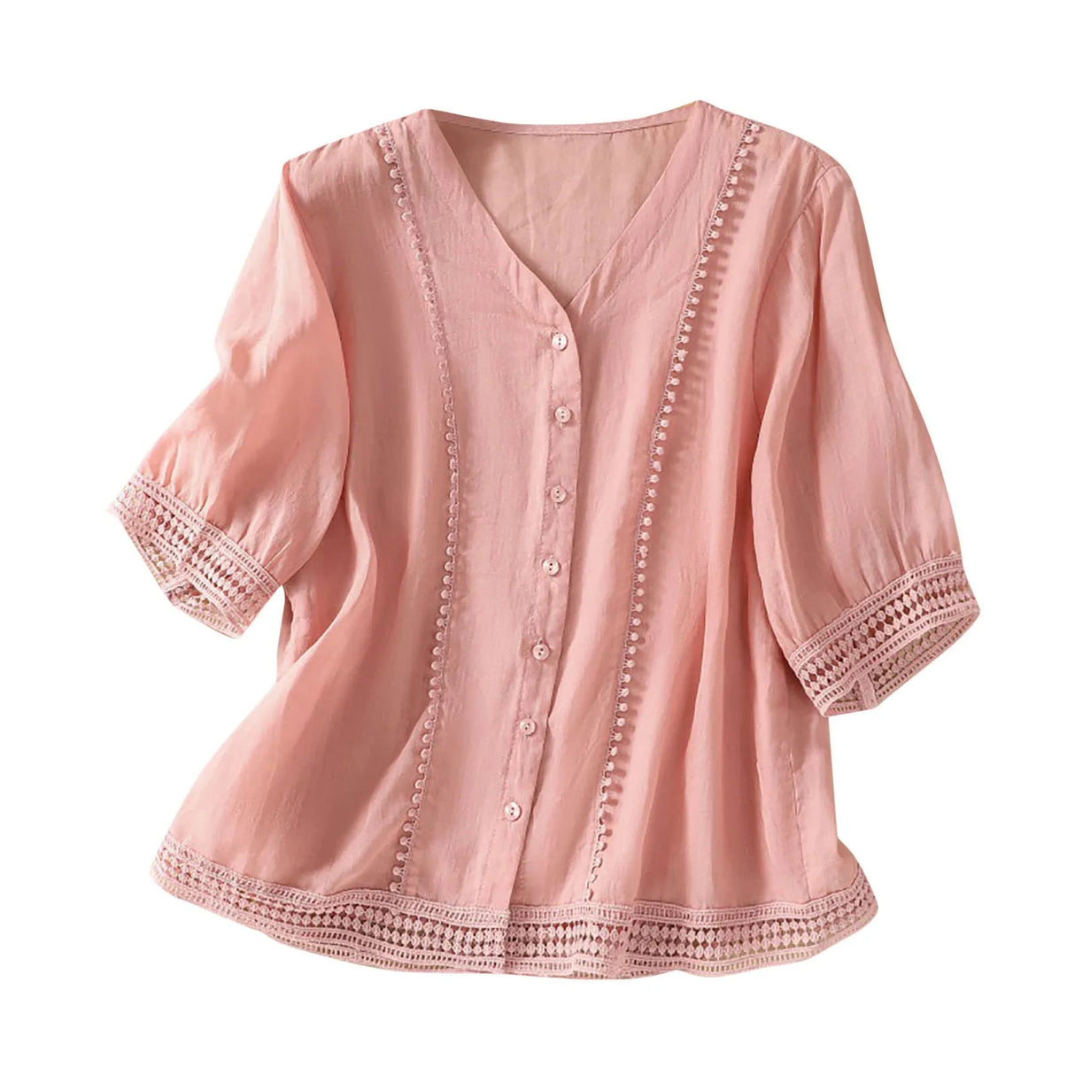 LaceLoom - Vintage Embroidered Blouse