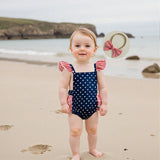 StarSpangle - Girls Patriotic Romper Set