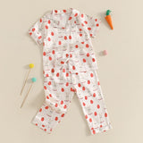 Kiddycurl - Cute Toddler Easter Pajama Set (2 Piece)