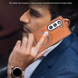 MagSafe Grip - Leather Ring Holder Case