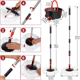 MopWiz - 360° Spin Mop Set