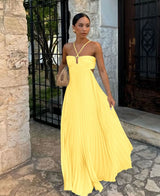 Solévia - Backless Long Dress