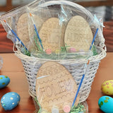 Modeggs - Personalized Wooden Easter Egg Painting Kit