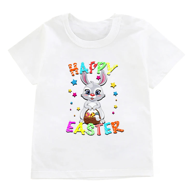 Dadsona - Kids Easter Bunny T-shirt for Sibling Matching Party