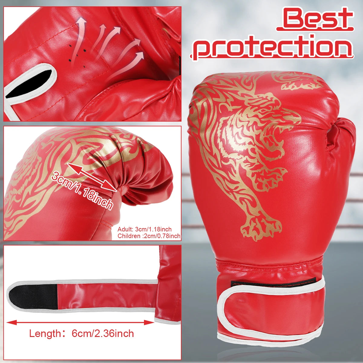 PowerPunch - Boxing Gloves for Adults & Kids