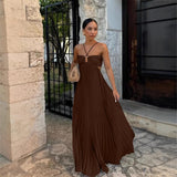 Solévia - Backless Long Dress