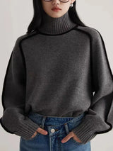 Emilie - Soft Cashmere Turtleneck