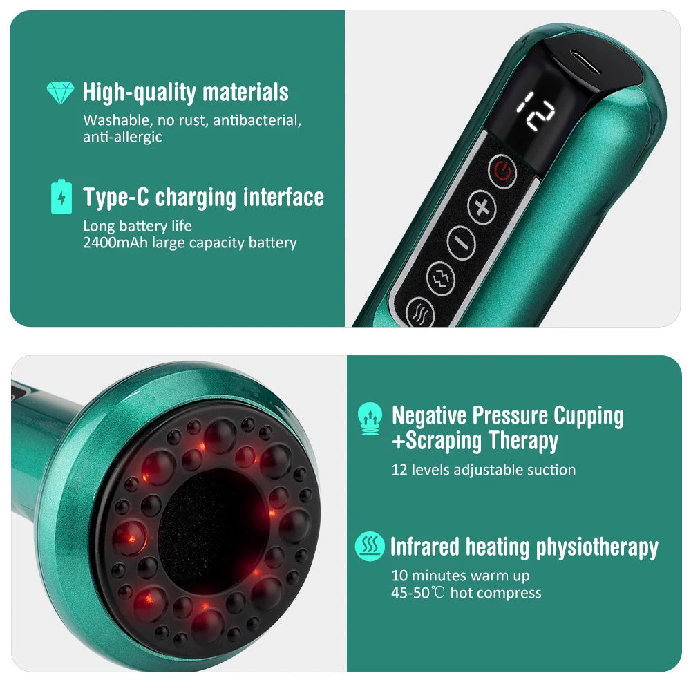 VitalGlow - Vacuum Cupping Therapy Set