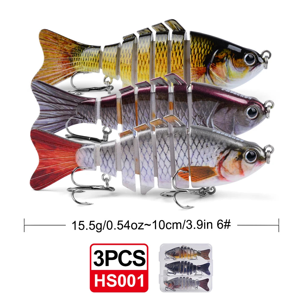BionicStrike - Multi-Joint Fishing Lures