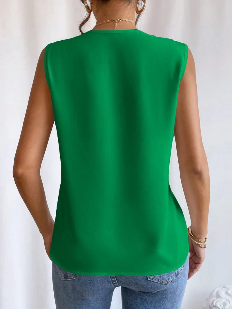ChicEssence - Minimalist V-Neck Tank