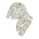 Paebaby - Kids Easter Sleepwear Outfit Pajamas Set