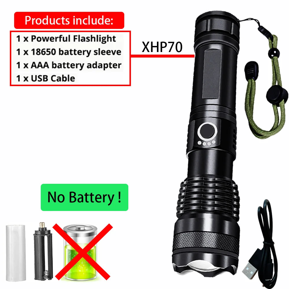 LumeMax Ultra - Tactical LED Flashlight