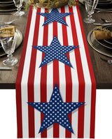 PatrioLuxe - Stars & Stripes Table Runner