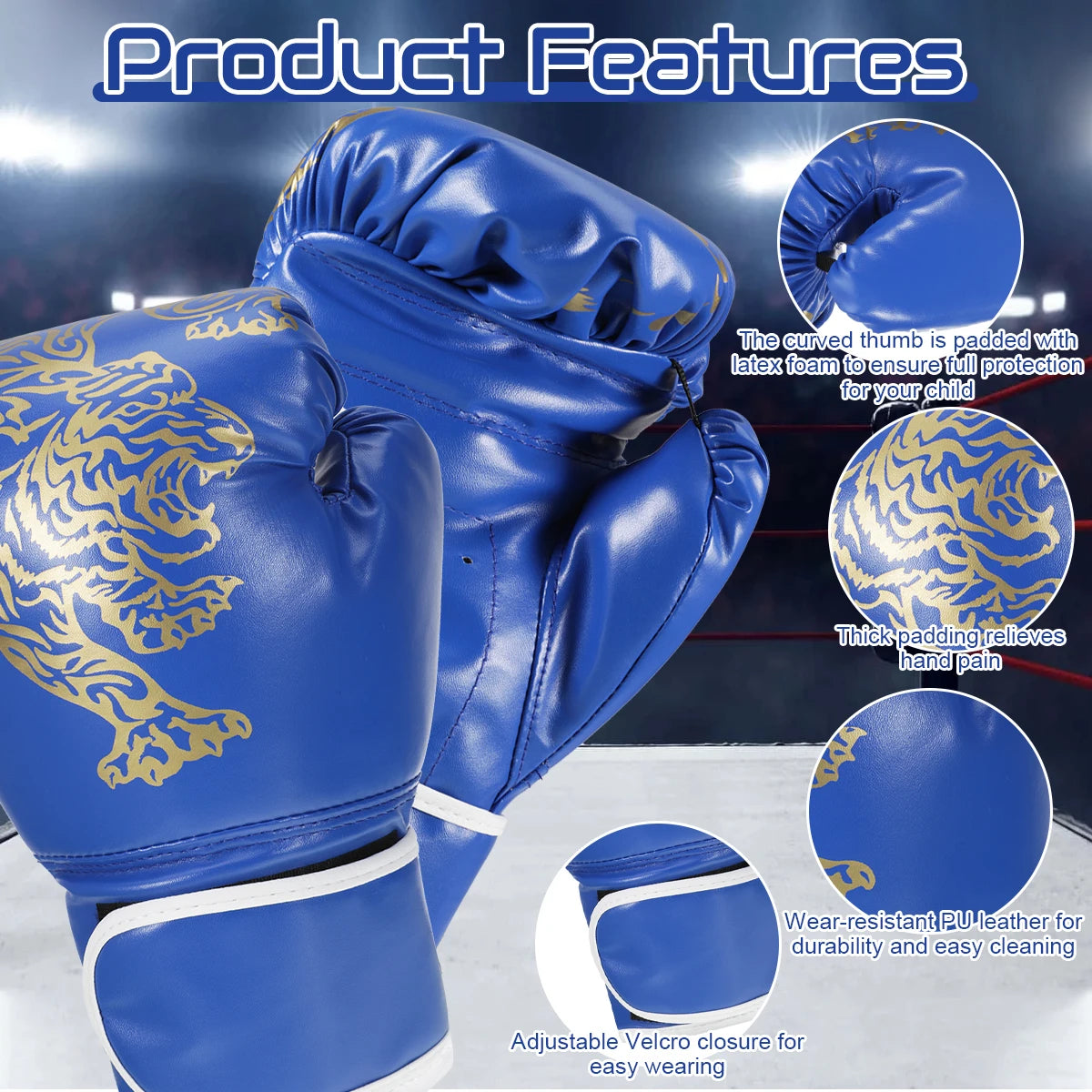 PowerPunch - Boxing Gloves for Adults & Kids