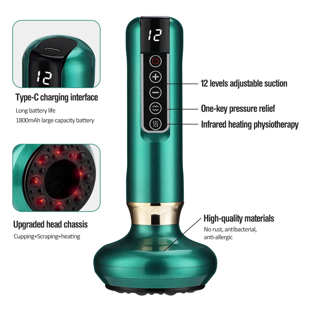 VitalGlow - Vacuum Cupping Therapy Set