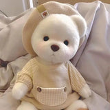 Toylly - Handmade Bear Plush Toy with Dress (30cm)