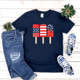 PatrioticPop - Vintage 4th of July Tee