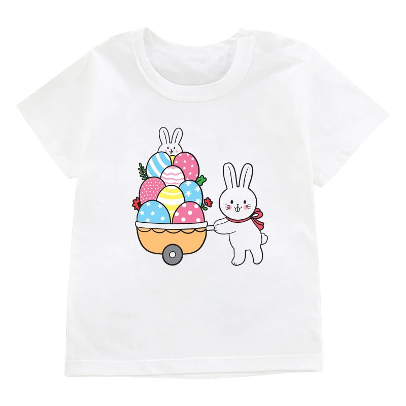 Dadsona - Kids Easter Bunny T-shirt for Sibling Matching Party