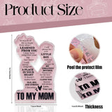 Heartify - Mom Acrylic Plaque