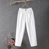 LinoEase - Cotton Linen Pants