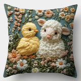 Cozzyfolk - Peep Parade Quilted Pillow Case