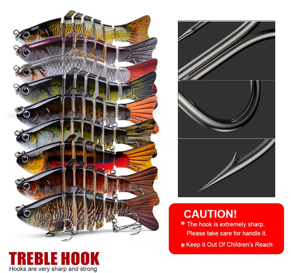BionicStrike - Multi-Joint Fishing Lures