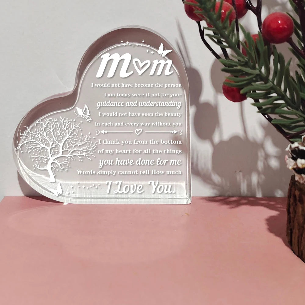 HeartGlow - Acrylic Mom Gift