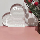 HeartGlow - Acrylic Mom Gift