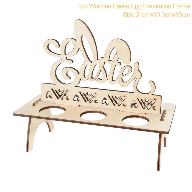 Ptichye - Wooden Easter Egg Holder Shelves