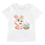 Dadsona - Kids Easter Bunny T-shirt for Sibling Matching Party