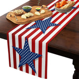 PatrioLuxe - Stars & Stripes Table Runner