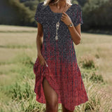 BohoChic Grace - Ethnic Midi Dress