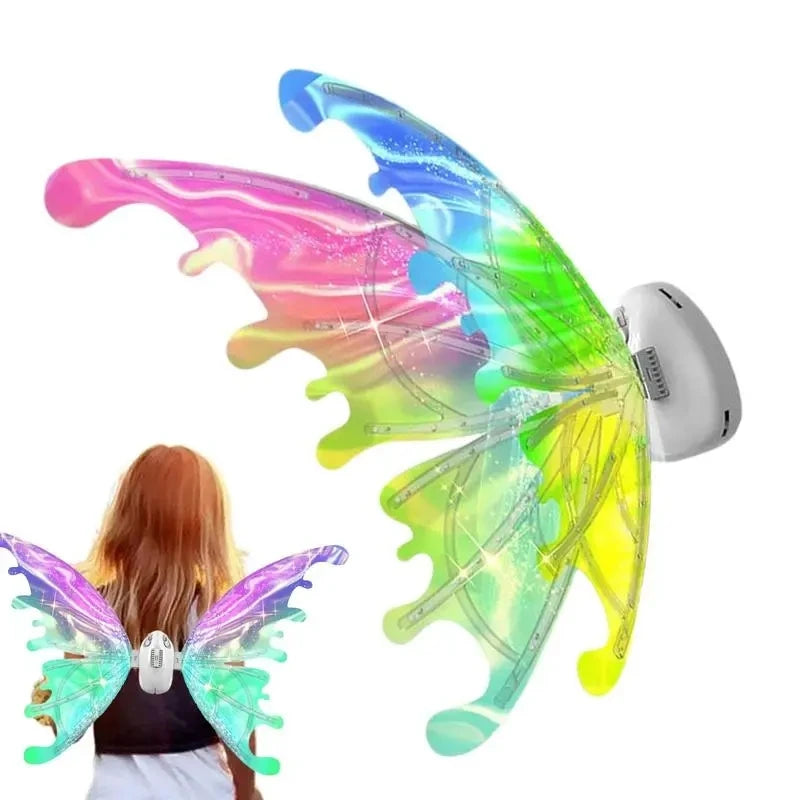 Beetoop - LED Butterfly Elf Wings Costume for Kids