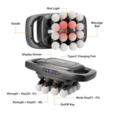 RelaxaPro - 16 Heads High-Frequency Body Massage Gun