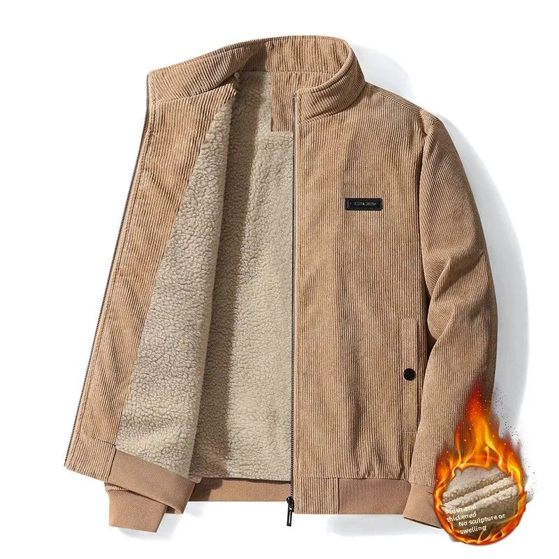 Udo - Corduroy Jacket With Fleece Lining