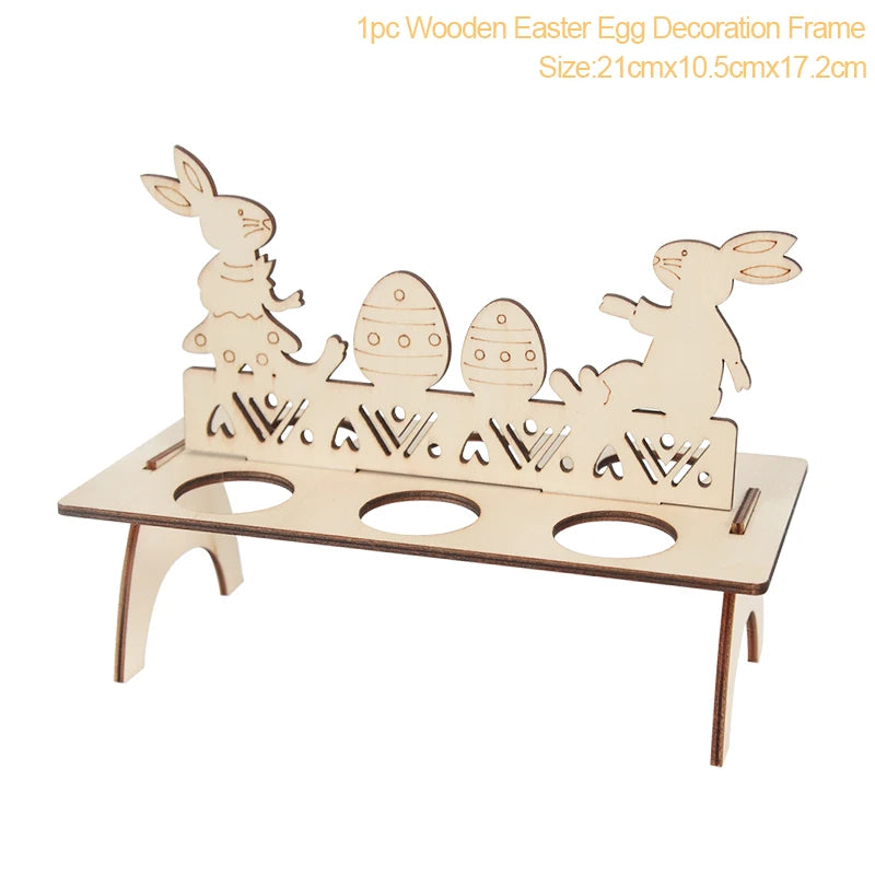 Ptichye - Wooden Easter Egg Holder Shelves