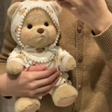 Toylly - Handmade Bear Plush Toy with Dress (30cm)