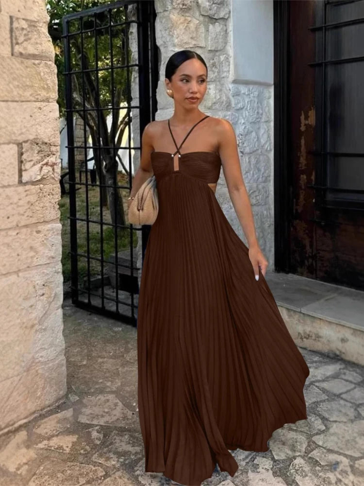 Solévia - Backless Long Dress