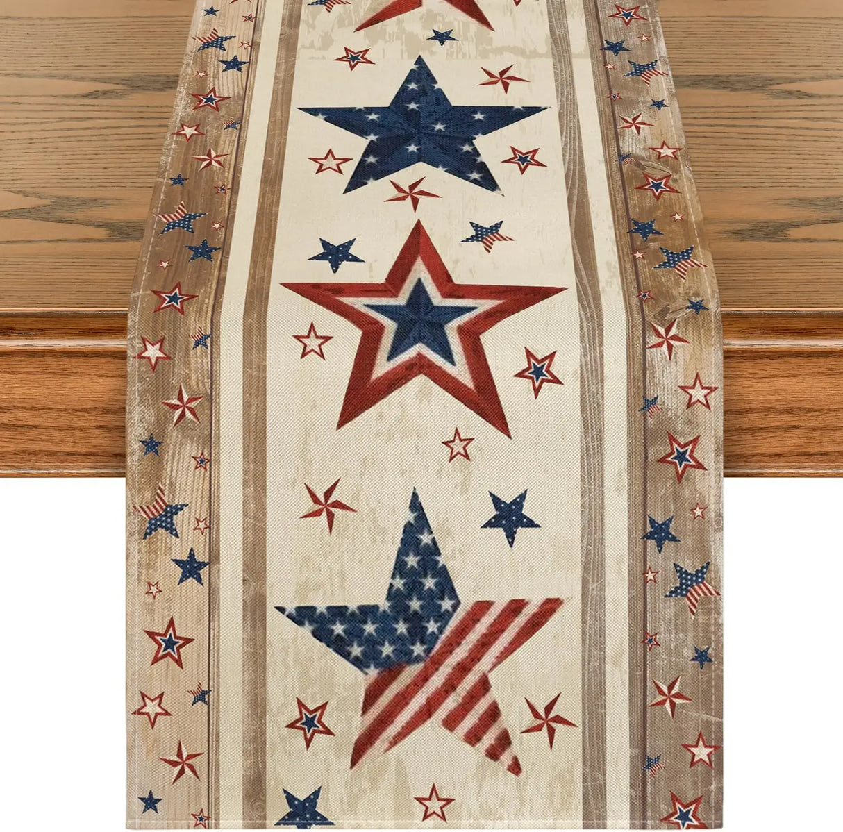RustiGlory - Patriotic Table Runner