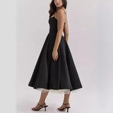 EuroVogue - Strapless Puff Dress