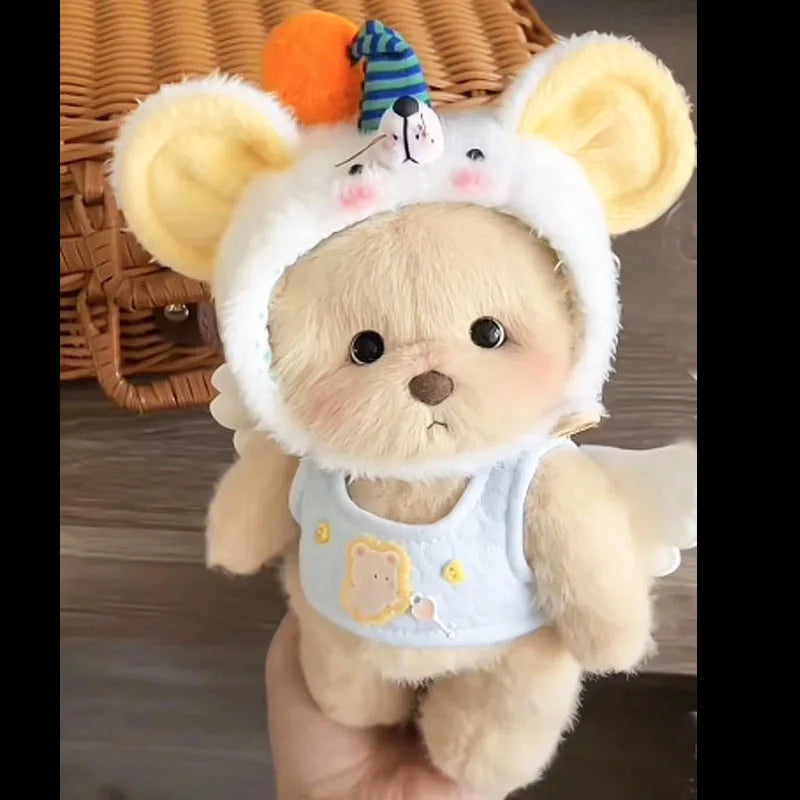 Toylly - Handmade Bear Plush Toy with Dress (30cm)