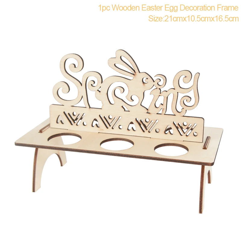 Ptichye - Wooden Easter Egg Holder Shelves